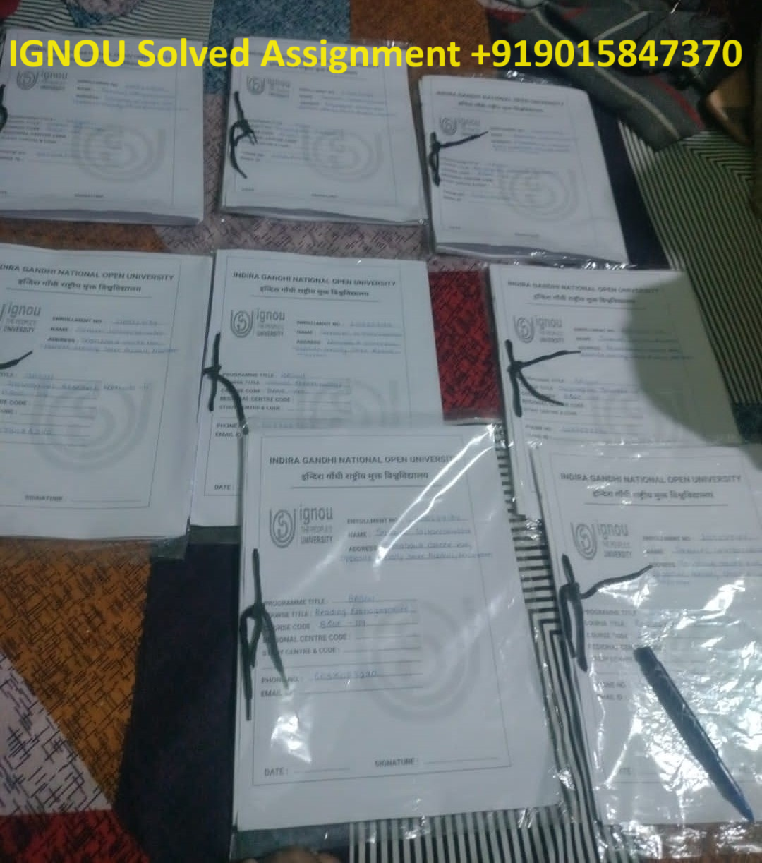 Premium Ignou Solved Assignment 2023-24 In Pdf Avaialbe